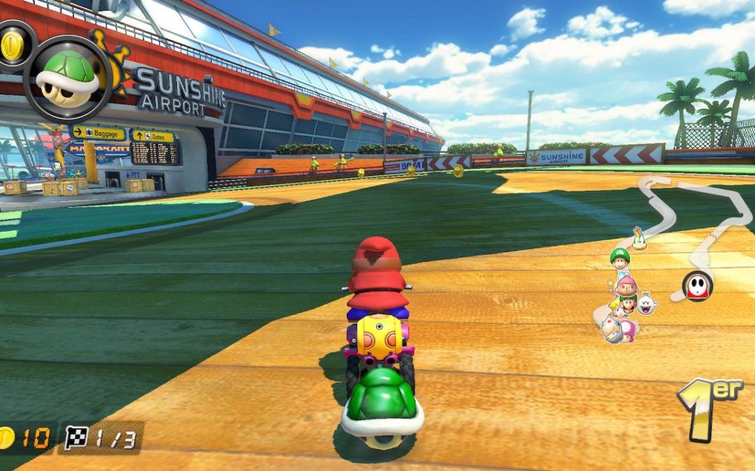 Les ombres de Mario Kart 8 Deluxe